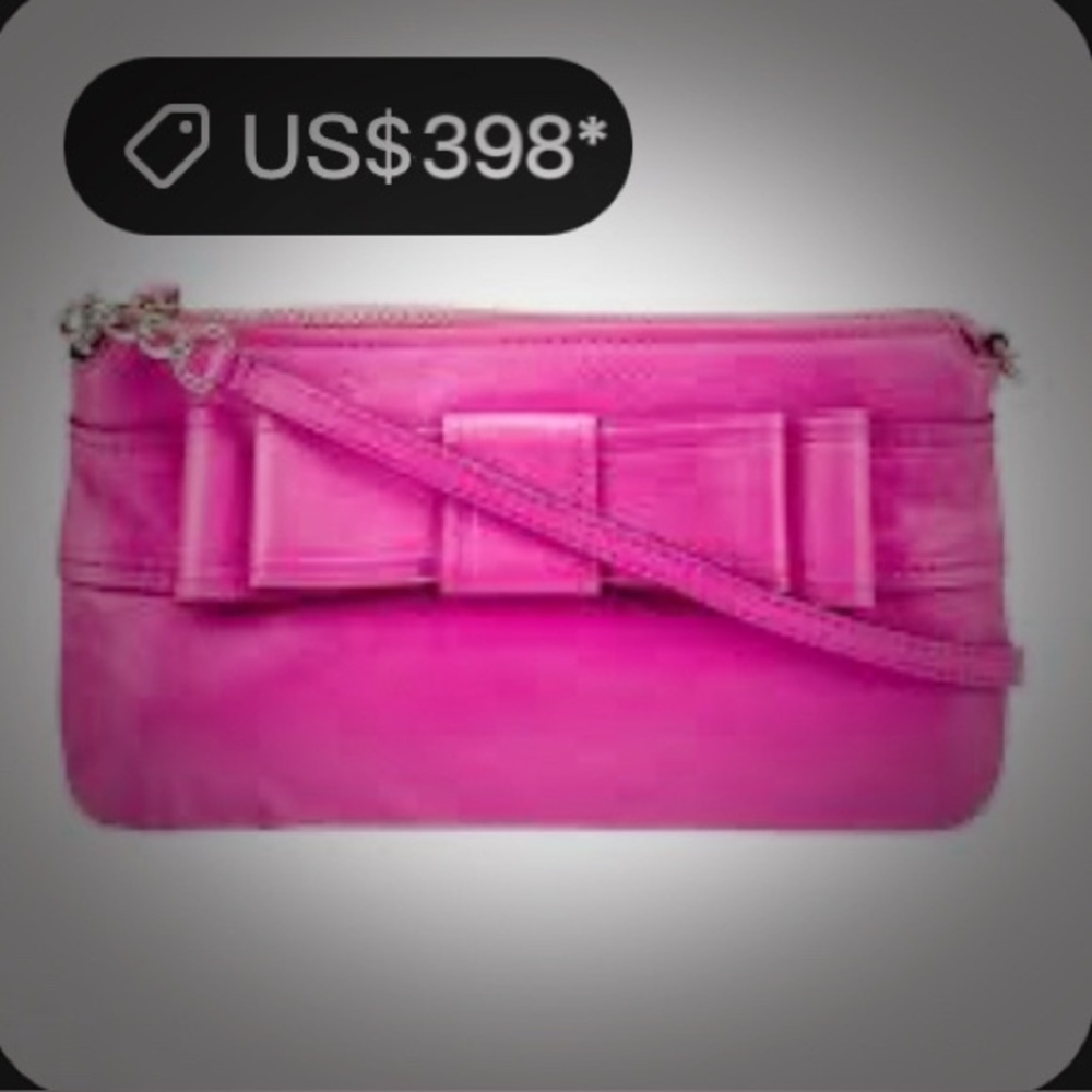 Kate Spade hot pink Y2K Fuchsia Crossbody Bag with Gold Accents - Picture 3 of 17